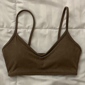 CSB Ayla Fade Crop in Mocha